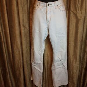 R.M. Williams The Bush Buttfitter Women's White Jeans. Size 32